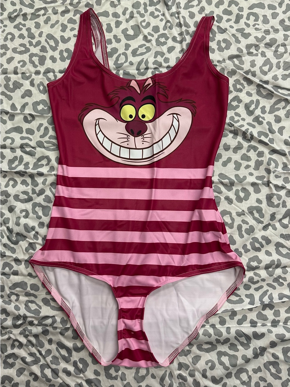 Blackmilk Disney Alice in Wonderland Cheshire Cat swimsuit size medium